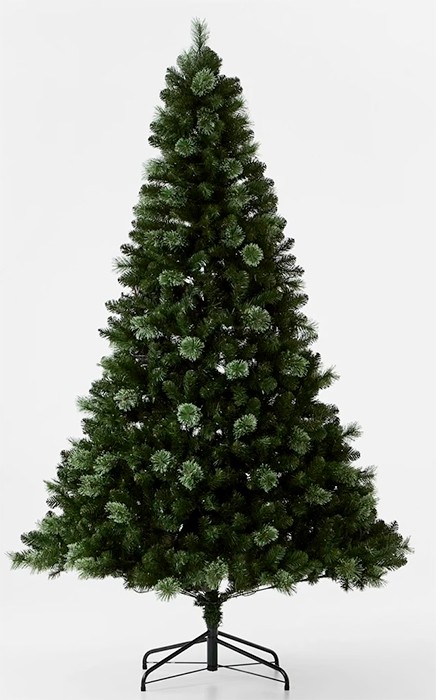 Anko 2.4m (8ft) Cashmere Prelit Christmas Tree (N)