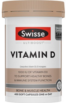 Swisse Ultiboost Vitamin D Capsules 400 Pack
