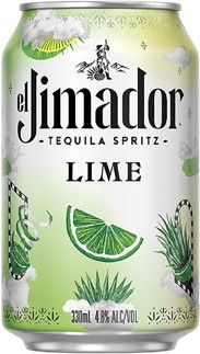 NEW El Jimador Tequila Lime Spritz Cans 4x330mL