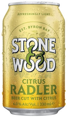 Stone & Wood Citrus Radler Cans 16x330mL