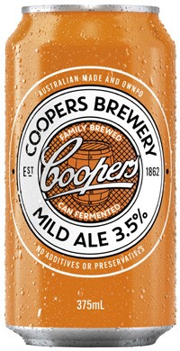 Coopers Mild Ale Cans 6x375mL
