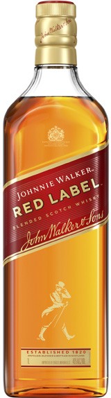 Johnnie Walker Red Label Scotch Whisky 1 Litre