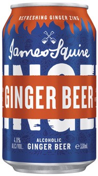 James Squire Ginger Beer Cans 6x330mL