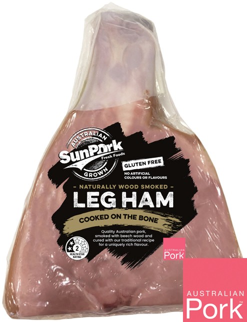 Sunpork Quarter Leg Ham Bone In