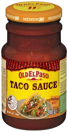Old El Paso Taco Sauce 200g Selected Varieties