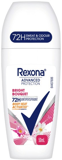 Rexona Advanced Protection Antiperspirant Roll‑On 50mL Selected Varieties