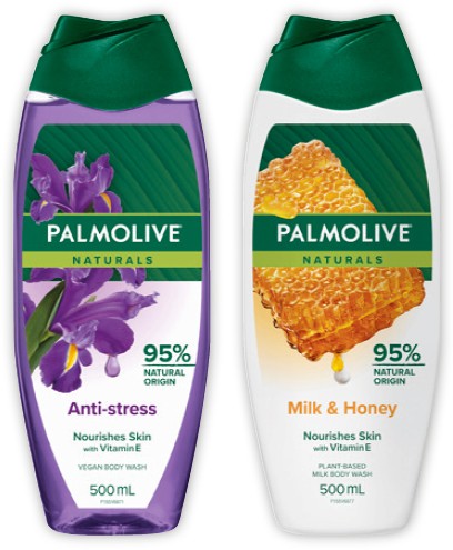 Palmolive Body Wash 500mL Selected Varieties