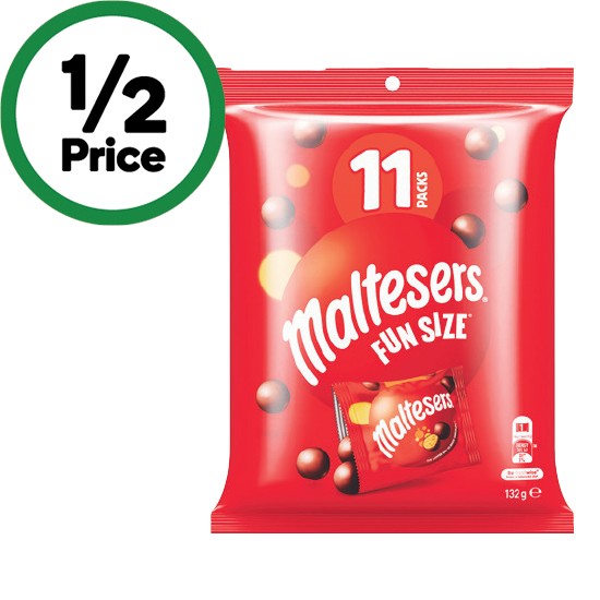 Maltesers Share Pack 132g Pk 11