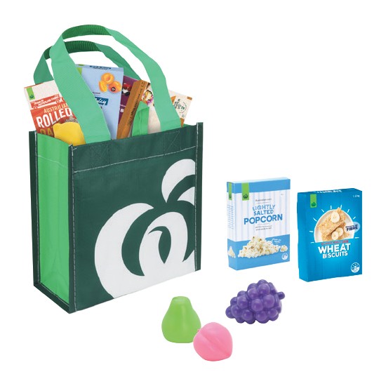 Mini Supermarket Shopping Bag with Accessories