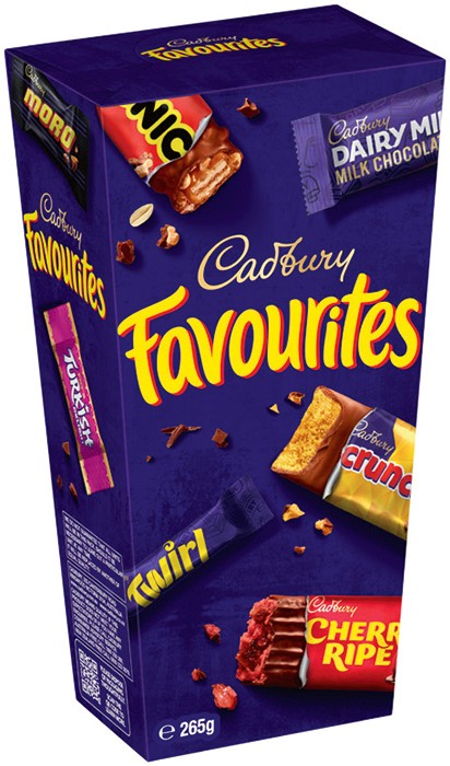 Cadbury Favourites 264‑265g Selected Varieties