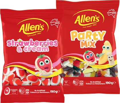 Allen’s Medium Bag 140‑200g Selected Varieties