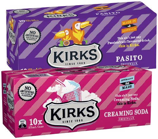 Kirks 10x375mL Selected Varieties