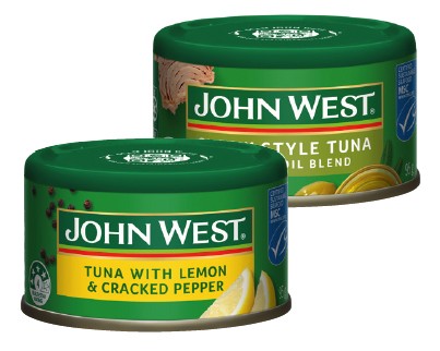 John West Tuna 95g Selected Varieties