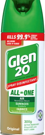 Glen 20 Disinfectant Spray 300g Selected Varieties*