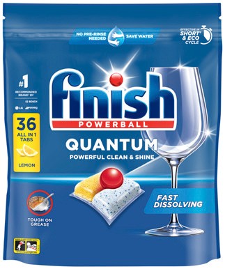 Finish Quantum All in 1 Dishwashing Tabs 36 Pack Selected Varieties