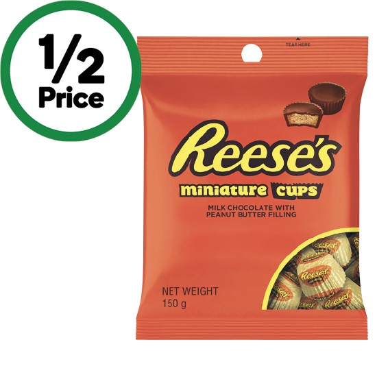 Reese’s or Hershey’s Bites 120-150g
