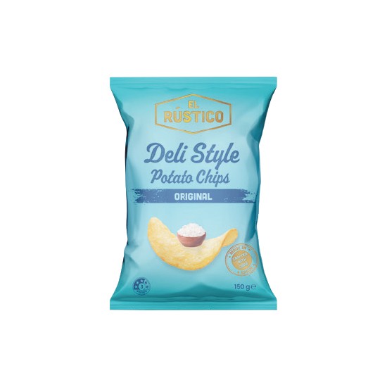 El Rústico Deli Style Potato Chips 150g