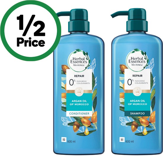 Herbal Essences Bio Renew Shampoo or Conditioner 600ml