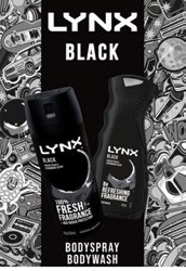 Lynx Black Duo Gift Set 2 Piece