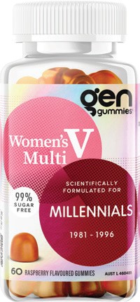 GEN Gummies Women's Multivitamin Millenials 60 Pack
