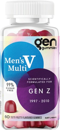 GEN Gummies Men's Multivitamin Gen Z 60 Pack