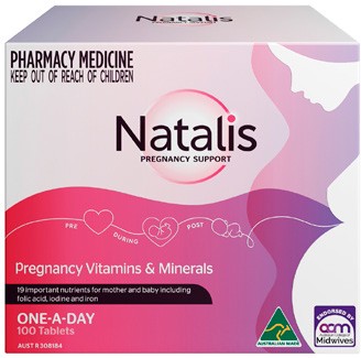 Natalis Pregnancy Support 100 Tablets
