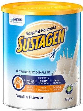 Sustagen Hospital Formula Vanilla Flavour 840g