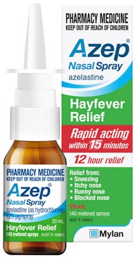 Azep Hayfever Relief Nasal Spray 20mL