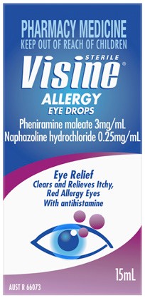 Visine Allergy Relief Eye Drops 15mL