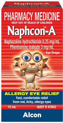 Naphcon-A Allergy Relief Eye Drops 15mL