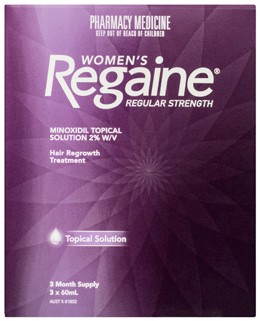 Regaine Women’s Regular Strength Solution 3 Month Supply 3 x 60mL