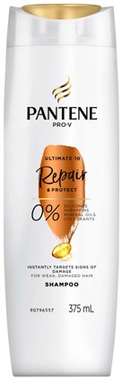 Pantene Ultimate 10 Repair & Protect Shampoo 375mL