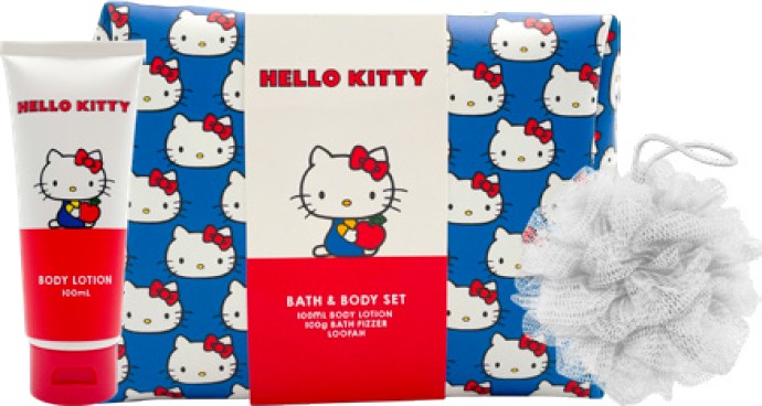 Hello Kitty Bath & Body 3 Piece Set
