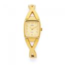 Elite-Ladies-Gold-Tone-Watch Sale