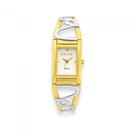 Elite-Ladies-Two-Tone-Bangle-Watch Sale