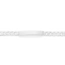 Sterling-Silver-21cm-Curb-Id-Mens-Bracelet Sale