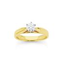 18ct-Two-Tone-Diamond-Solitaire-Ring Sale