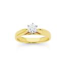 18ct-Gold-70-Point-Diamond-Solitaire-Set Sale