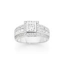 18ct-White-Gold-Princess-Cut-Diamond-Ring Sale