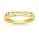 9ct-Gold-Diamond-Band Sale