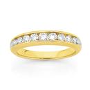 9ct-Gold-Diamond-Band Sale