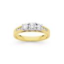 18ct-Two-Tone-Diamond-Trilogy-Ring Sale