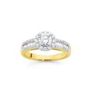 18ct-Two-Tone-Diamond-Engagement-Ring Sale