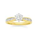 18ct-Gold-Diamond-Round-Brilliant-Cut-Ring Sale