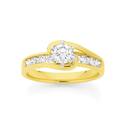 18ct-Gold-Diamond-Engagement-Ring Sale