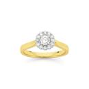 9ct-Two-Tone-Diamond-Engagement-Ring Sale