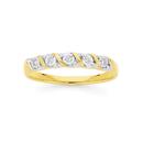 9ct-Gold-Diamond-Round-Brilliant-Cut-Miracle-Set-Twist-Ring Sale