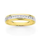 9ct-Gold-Diamond-Band Sale