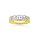 9ct-Gold-Diamond-Cluster-Band Sale
