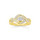 9ct-Gold-Diamond-Ring Sale